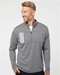 Adidas - 3-Stripes Double Knit Quarter-Zip Pullover - A482-AGI