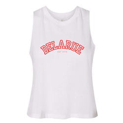 BELLA + CANVAS - Womens Racerback Crop Tank 