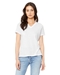 Bella + Canvas Ladies' Relaxed Triblend V-Neck T-Shirt - 6415-RE