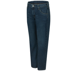 Bulwark Mens Straight Fit Jean with Stretch 