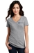 District Women's Perfect Blend CVC V-Neck Tee - DM1190L-RCG