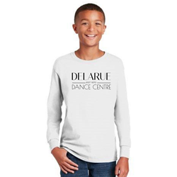 Gildan Youth Heavy Cotton 100% Cotton Long Sleeve T-Shirt 