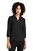 MERCER+METTLE Women's Stretch Crepe 3/4-Sleeve Blouse - MM2011-GCB