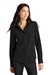 MERCER+METTLE Women's Stretch Crepe Long Sleeve Camp Blouse - MM2013-GCB