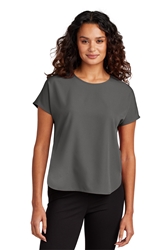 Mercer+Mettle Womens Stretch Crepe Crew 