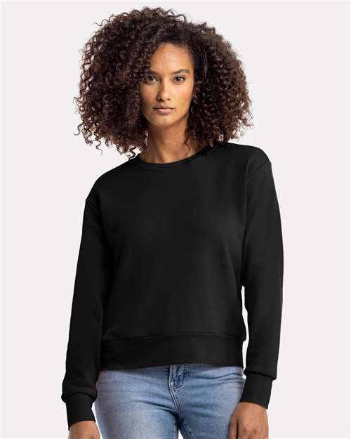 Next Level - Womens Laguna Sueded Sweatshirt 