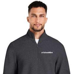 North End Mens Spirit Textured Quarter-Zip 