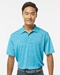 Paragon - Dakota Striated Heather Polo - 130-GCB