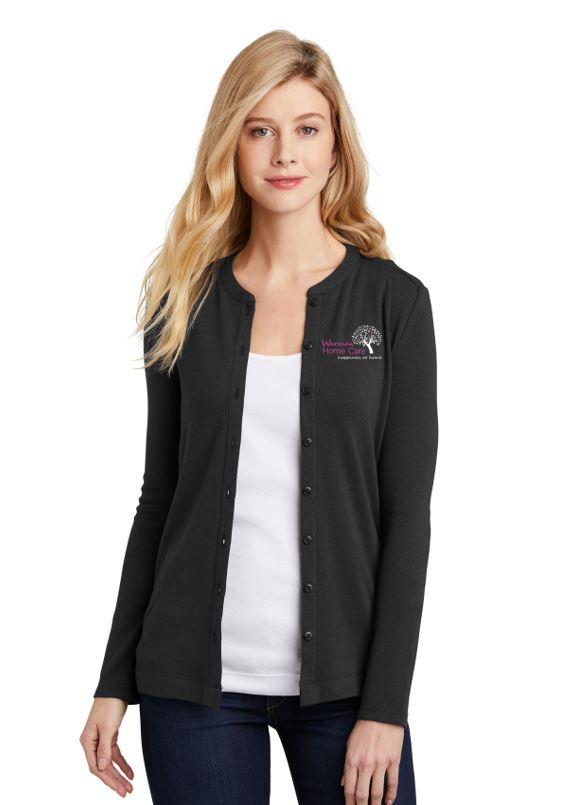 Port Authority Ladies Concept Stretch Button Front Cardigan