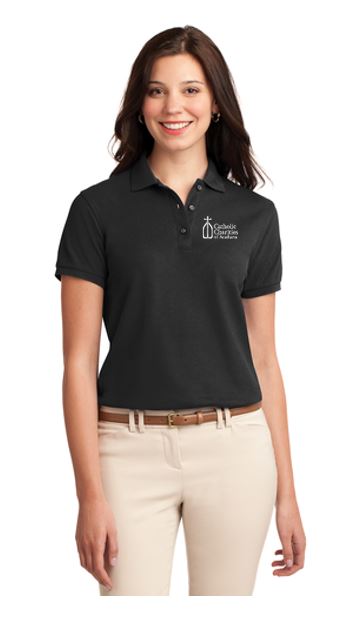 Port authority ladies outlet silk touch polo l500